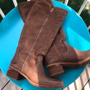 Felmini Tall Leather Slouch Boot 40/9 Frye Style